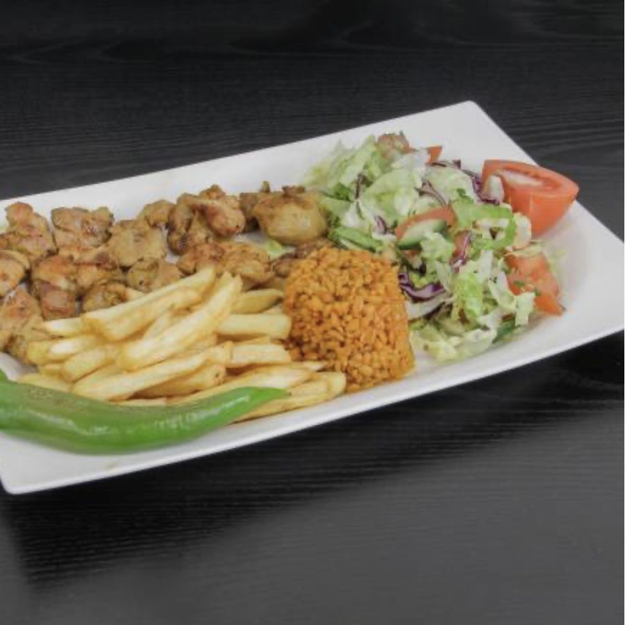 Assiette Brochette Poulet